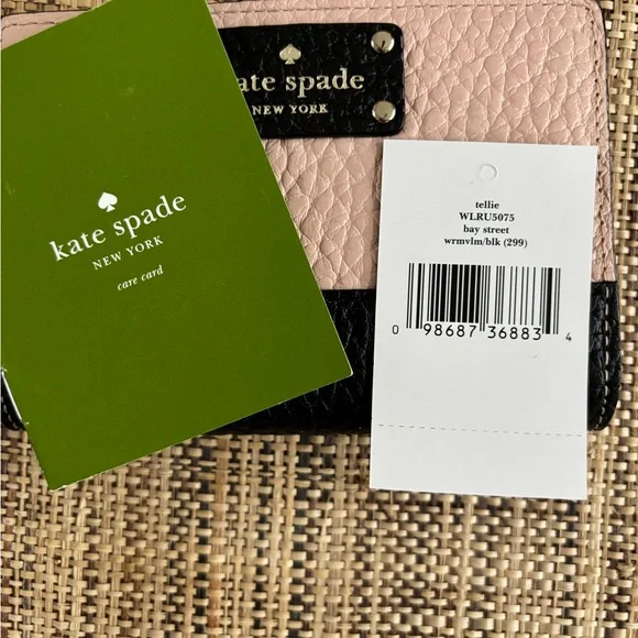 Kate Spade Pink and Black Wallet - Picture 14 of 14